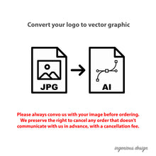 Load image into Gallery viewer, AW01-001 Convert scanned image to vector artwork | vector-based graphics
