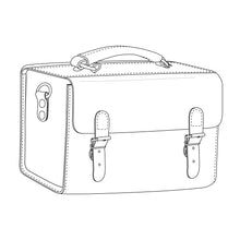 Load image into Gallery viewer, L01-0001 Unisex crossbody leather bag PDF patterns
