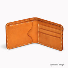 Load image into Gallery viewer, L03-0004 PDF patterns for leather short wallet
