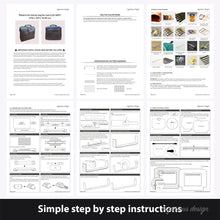 Load image into Gallery viewer, L03-0007 Leather pouch / purse PDF patterns
